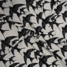 Jersey de viscose - Black birds - Calissone