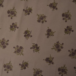 Flanelle de coton florale - Bouquet de roses - Calissone