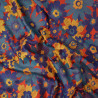 Brocade / Floral Jacquard - Red and green - Calissone