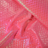 Matelassé holographique - Rose fluo - Calissone