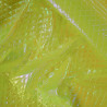 Matelassé holographique - Jaune fluo - Calissone