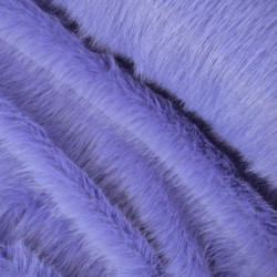 Fausse Fourrure unie - Lilas - Calissone