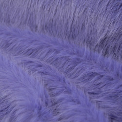 Fausse Fourrure unie - Lilas - Calissone