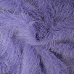 Fausse Fourrure unie - Lilas - Calissone
