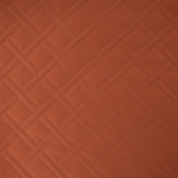 Matelassé imperméable chevron - Terracotta - Calissone