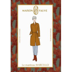 Pattern Manteau Marcello - Calissone