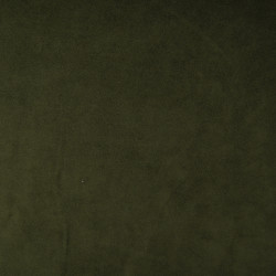 Velours nicky extensible - Vert olive - Calissone