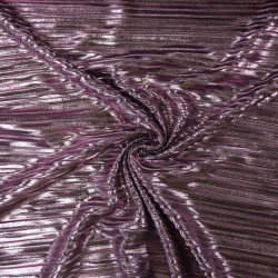 Lina pleated fabric - Pink - Calissone