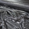 Tissu plissé Lina - Argent - Calissone