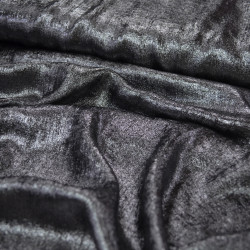 Tissu lamé Rick - Argent - Calissone