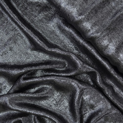 Tissu lamé Rick - Argent - Calissone