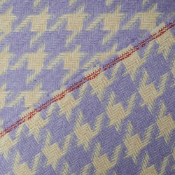 Double -sided - mauve / ecru - Calissone