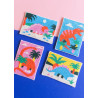 Postal canvas - Diplodocus - Calissone