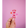 Tricot Club iron-on patch - Calissone