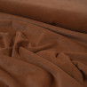 Plain milleraies velvet - Light brown - Calissone