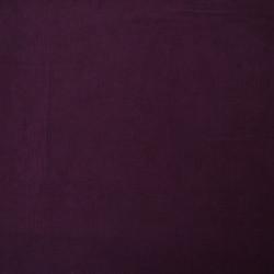 Plain milleraies velvet - Purple - Calissone