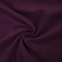 Plain milleraies velvet - Purple - Calissone