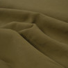 Viscose unie peau de pêche - Vert kaki - Calissone