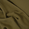 Viscose unie peau de pêche - Vert kaki - Calissone
