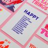 Happy postal cards - Calissone