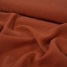 Twill de viscose uni - Terracotta - Calissone