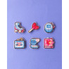 Kit Magnets canevas - Nineties - Calissone