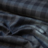 Lainage vichy tartan - Gris anthracite - Calissone
