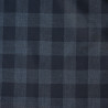 Lainage vichy tartan - Gris anthracite - Calissone