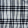 Double -sided tartan woolen - white - Calissone