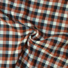 Lainage vichy tartan - Cannelle - Calissone