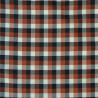 Vichy Tartan wool - Cinnamon - Calissone