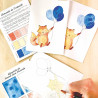 Kit aquarelle - Joli petit renard - French kits - Calissone