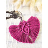 Kit Macramé Porte-clés – Cœur - French kits - Calissone