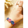 Kit Bracelet macramé – Jolies feuilles - French kits - Calissone
