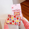 Embroidery Pouch Kit - Fruit Market - Craft Club - Calissone