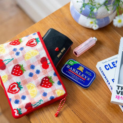 Embroidery Pouch Kit - Fruit Market - Craft Club - Calissone