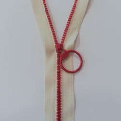 Non-separable pop colored zip 40cm - Calissone