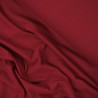 Plain cotton jersey - Burgundy - Calissone