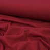 Plain cotton jersey - Burgundy - Calissone