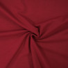 Plain cotton jersey - Burgundy - Calissone