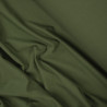Plain cotton jersey - Forest green - Calissone