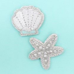 Iron-on Patch - Shell & Star - Calissone