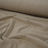 Plain cotton jersey - Sand beige - Calissone