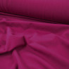 Plain cotton jersey - Dark magenta - Calissone