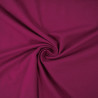 Plain cotton jersey - Dark magenta - Calissone