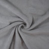 Jersey éponge uni - Gris souris - Calissone