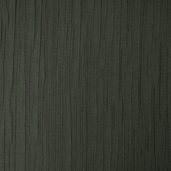 Tissu plissé froissé - Vert pin - Calissone