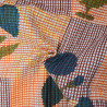 Matelassé double face Block print - Patchwork Flower - Calissone