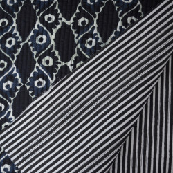 Double-sided quilted Block print - Ethnic - Calissone