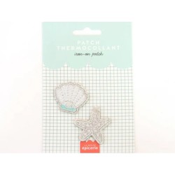 Iron-on Patch - Shell & Star - Calissone